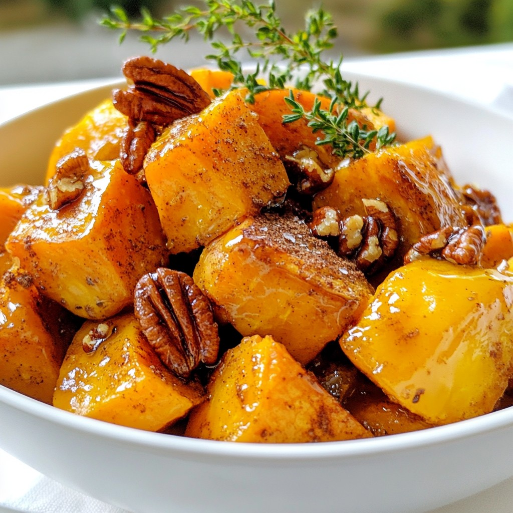 Maple Cinnamon Roasted Sweet Potatoes Flavorful Dish