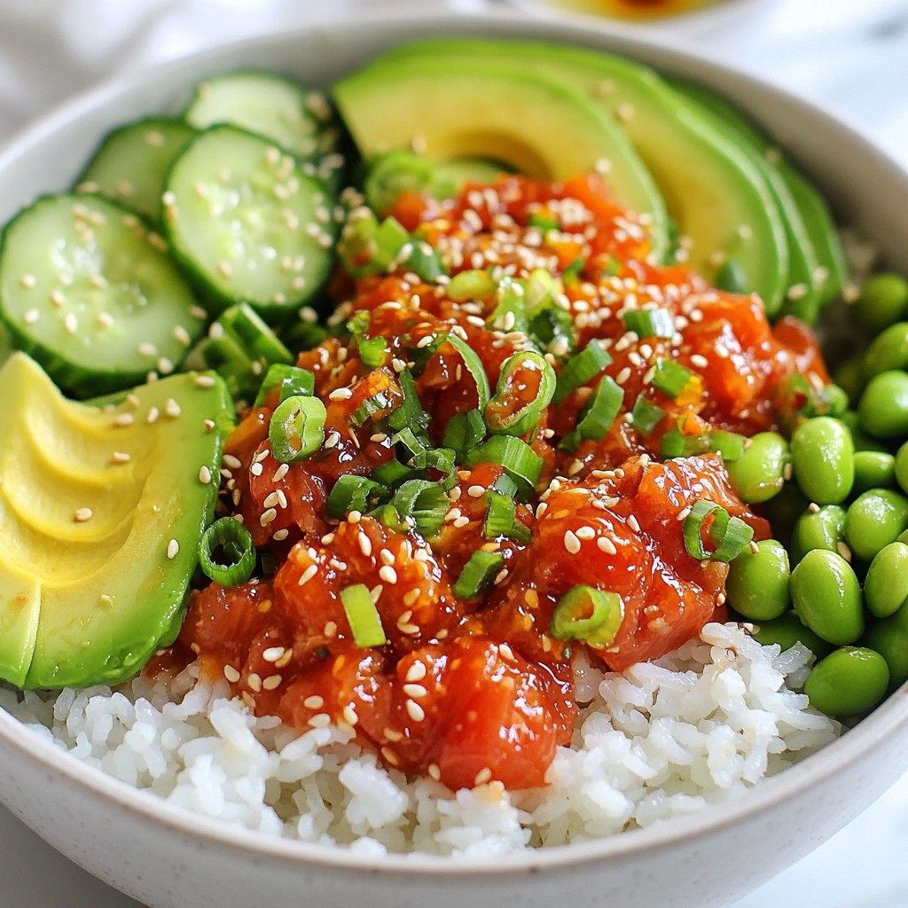 Spicy Tuna Sushi Bowls Flavorful and Easy Recipe