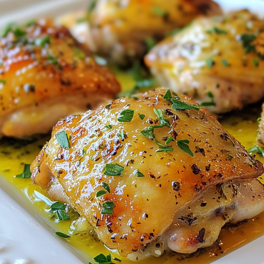 Crispy Southern Lemon Herb Baked Chicken Delight