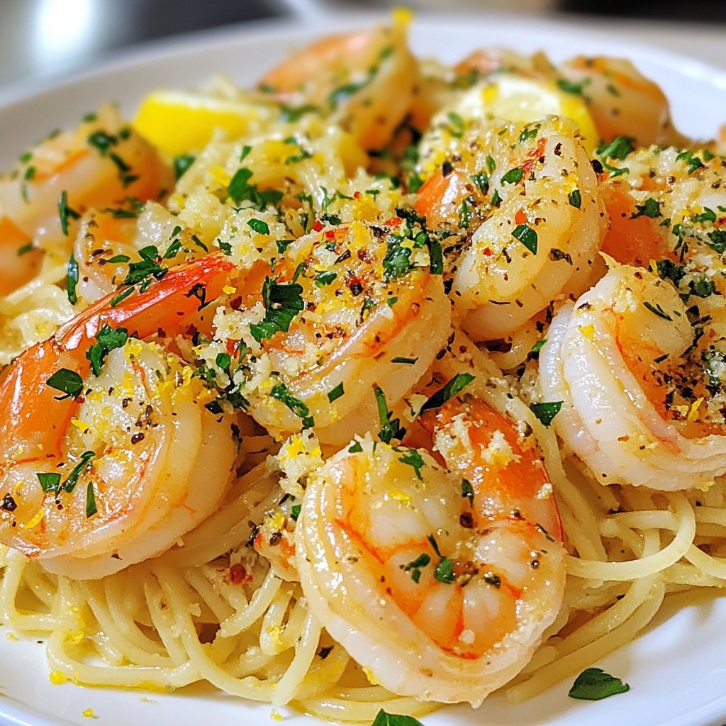 Lemon Garlic Shrimp Scampi Flavorful and Easy Recipe