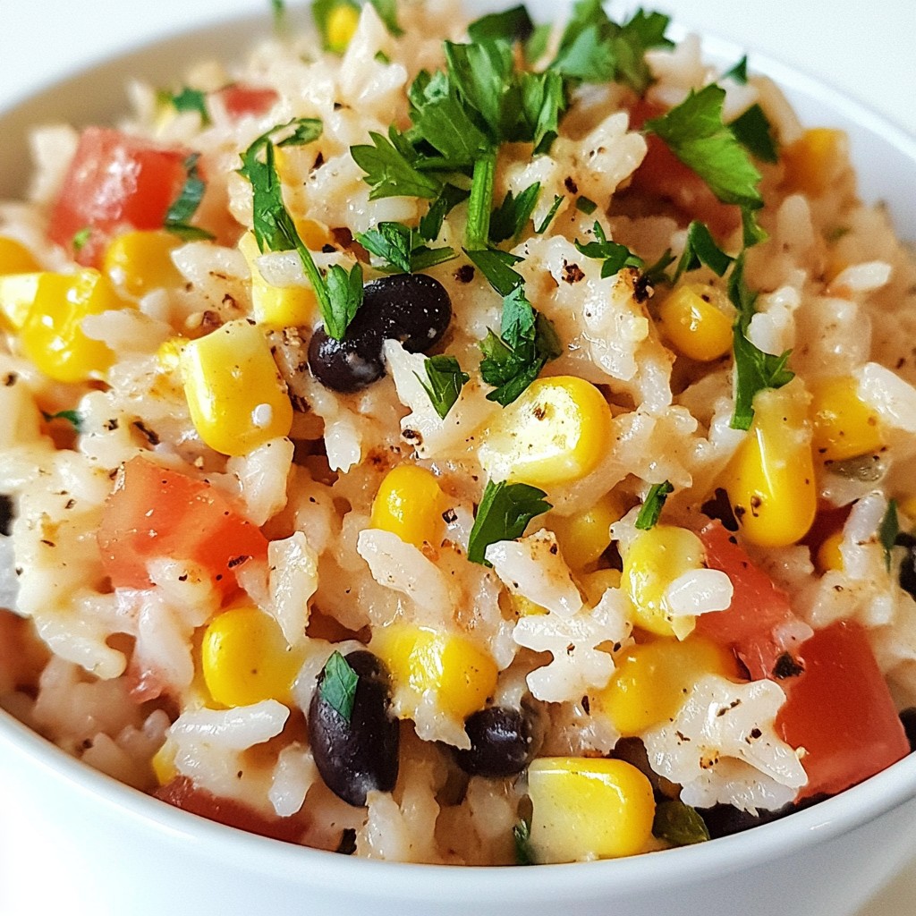 One Pot Creamy Cajun Rice Flavorful and Easy Dish