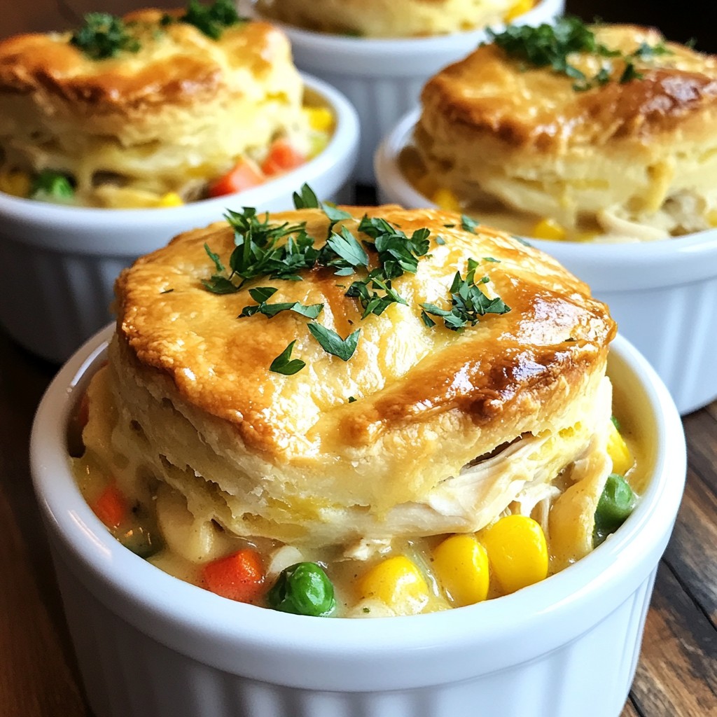 Savory Grandma's Chicken Pot Pie Casserole Delight