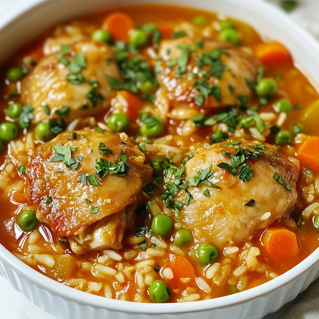 Savory Old-Fashioned Chicken and Rice Goulash Recipe