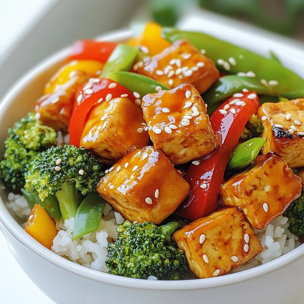 Teriyaki Tofu Stir Fry Flavorful and Simple Recipe