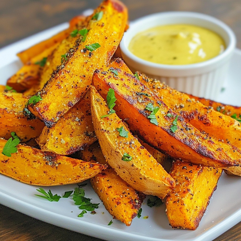 Crispy Sweet Potato Wedges Simple and Tasty Recipe