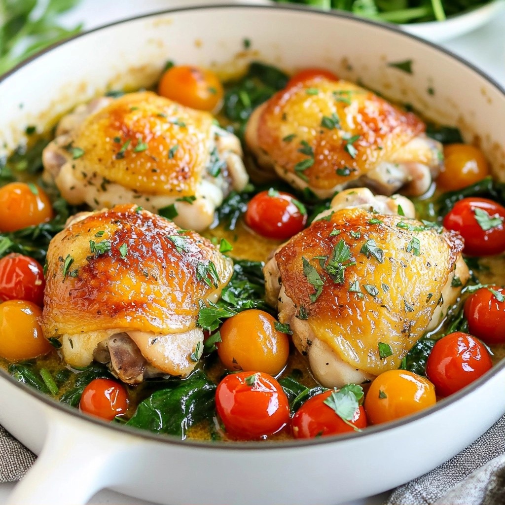 Cozy Homestyle Chicken and Herb Butter Skillet Delight