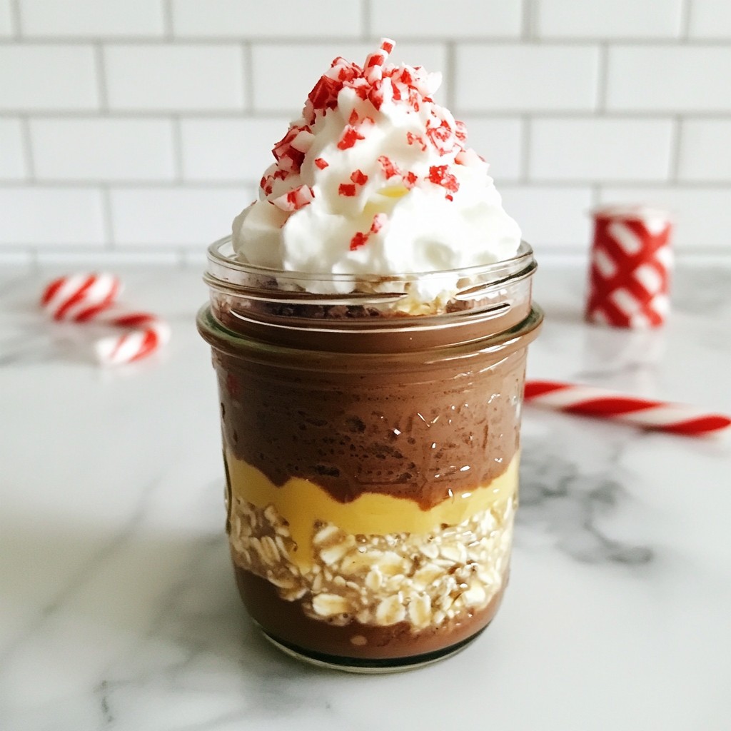 Peppermint Mocha Overnight Oats Flavorful Morning Fuel