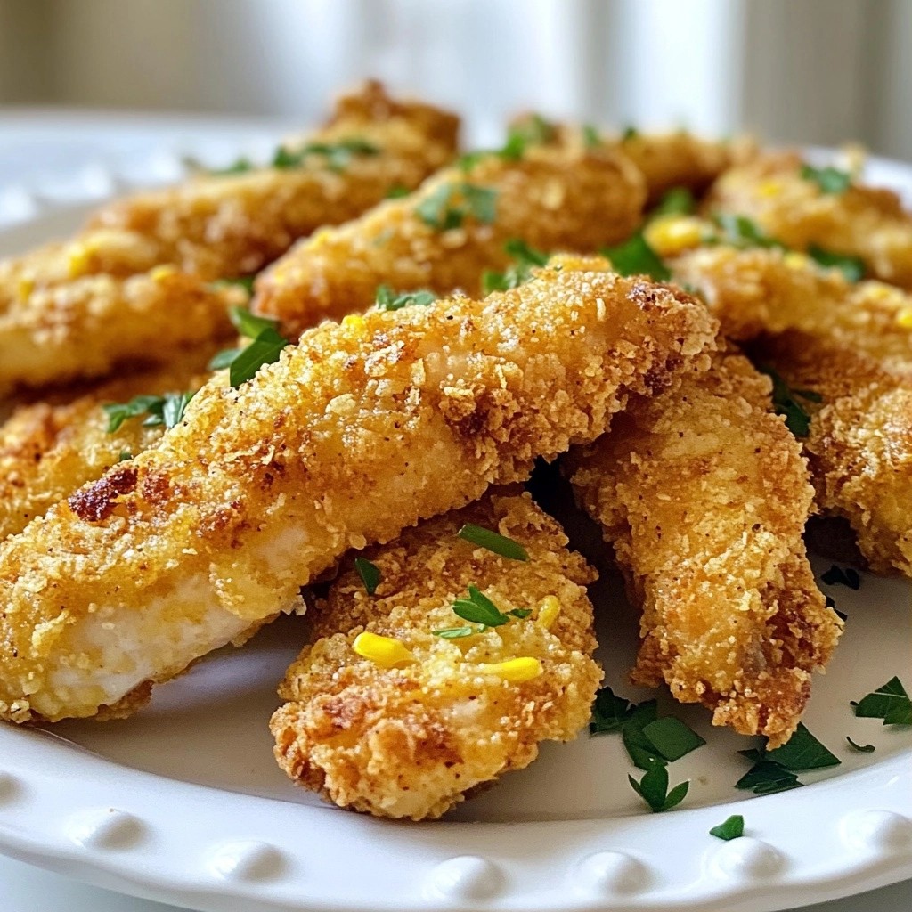 Southern Buttermilk Oven-Fried Chicken Strips Recipe