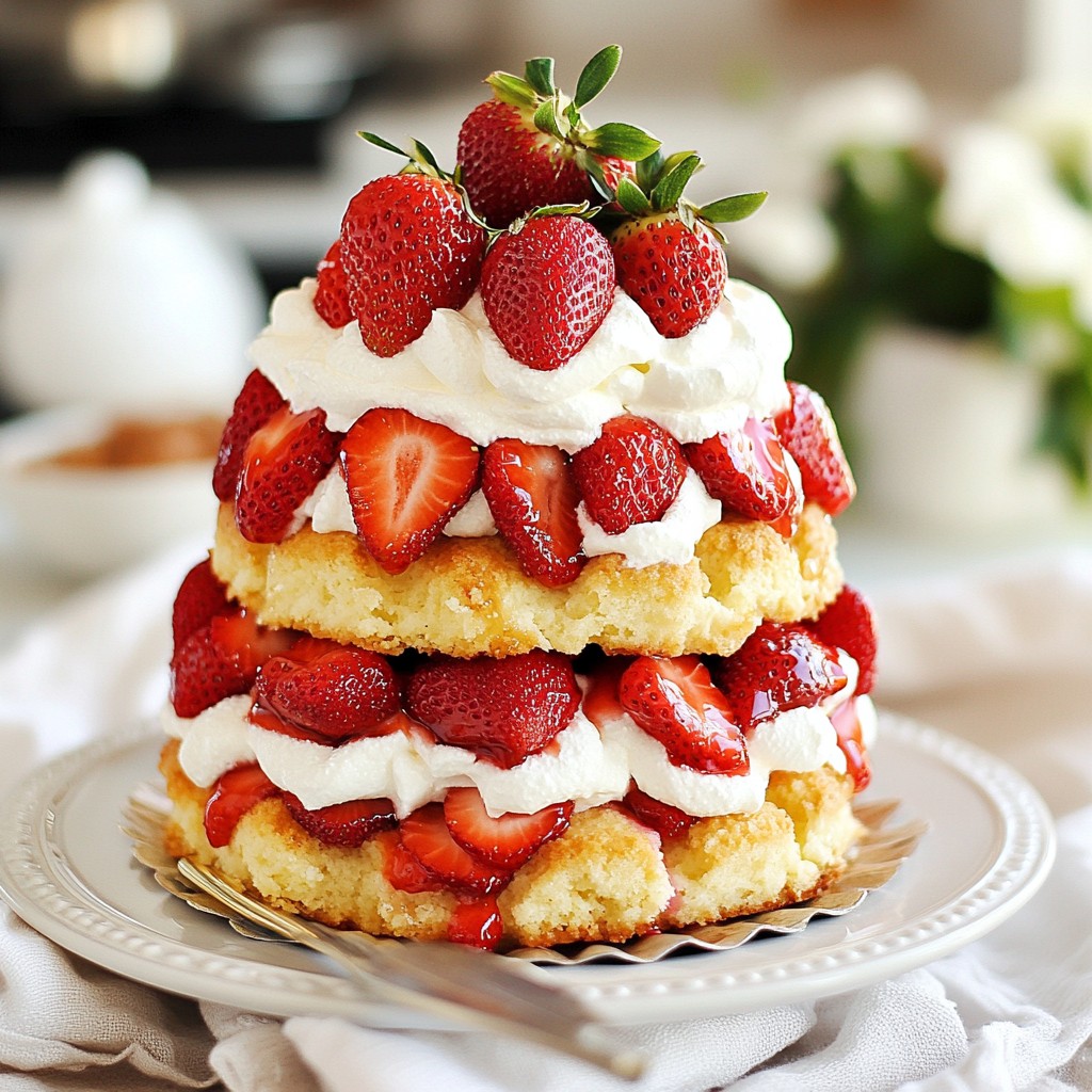 Old-Fashioned Southern Strawberry Shortcake Delight