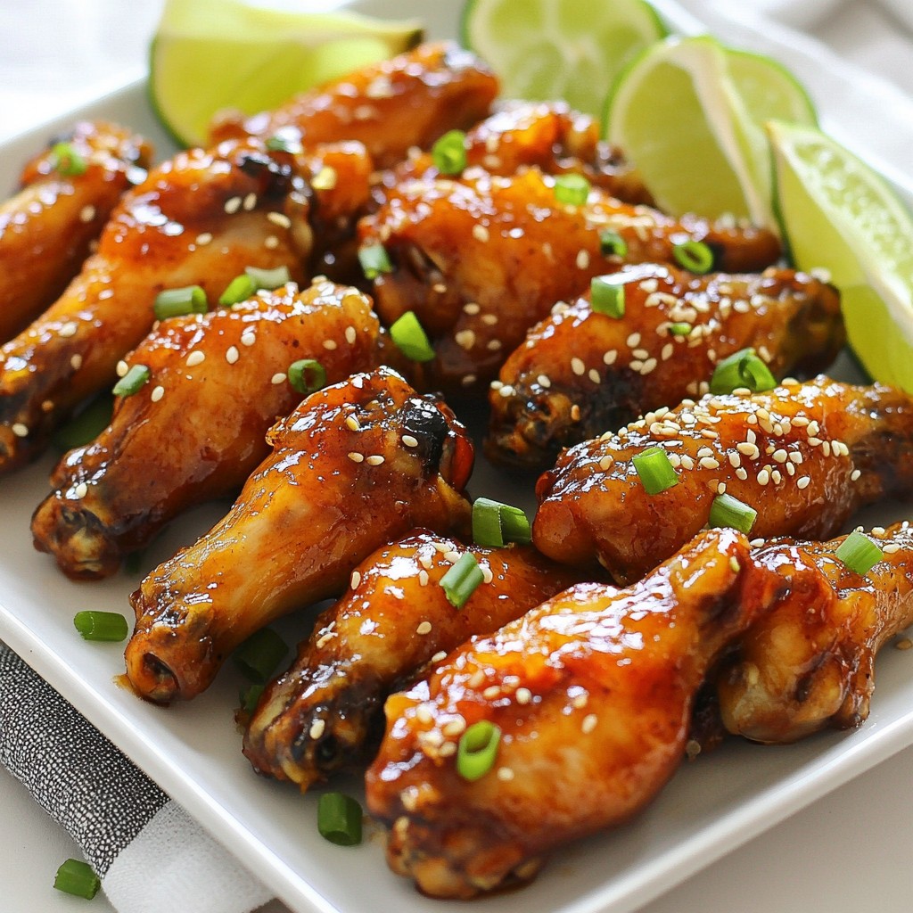 Sweet Thai Chili Wings Finger-Licking Good Recipe