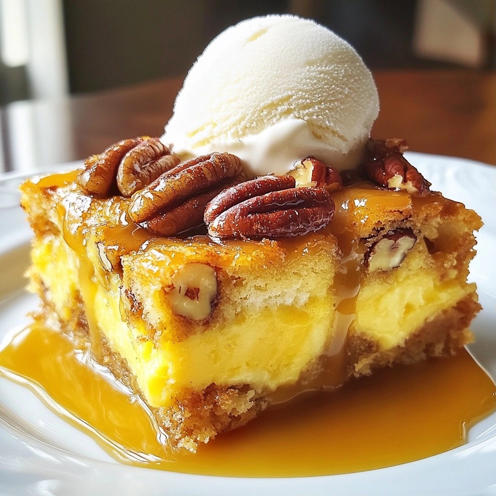Cozy Southern Butter Pecan Bread Pudding Recipe