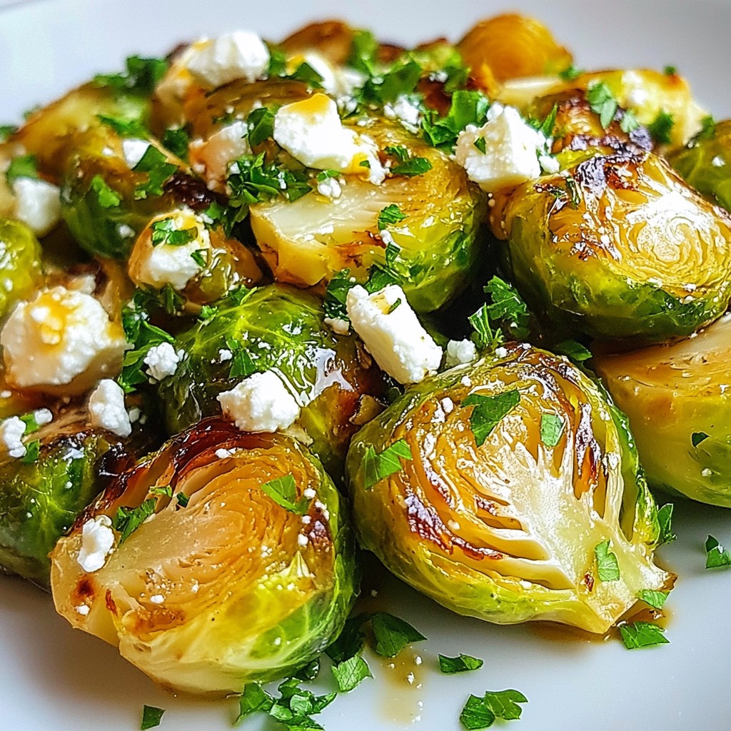 Balsamic Roasted Brussel Sprouts Simple and Tasty Meal