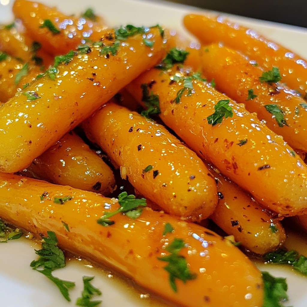Sriracha Honey Glazed Carrots Simple Flavorful Dish