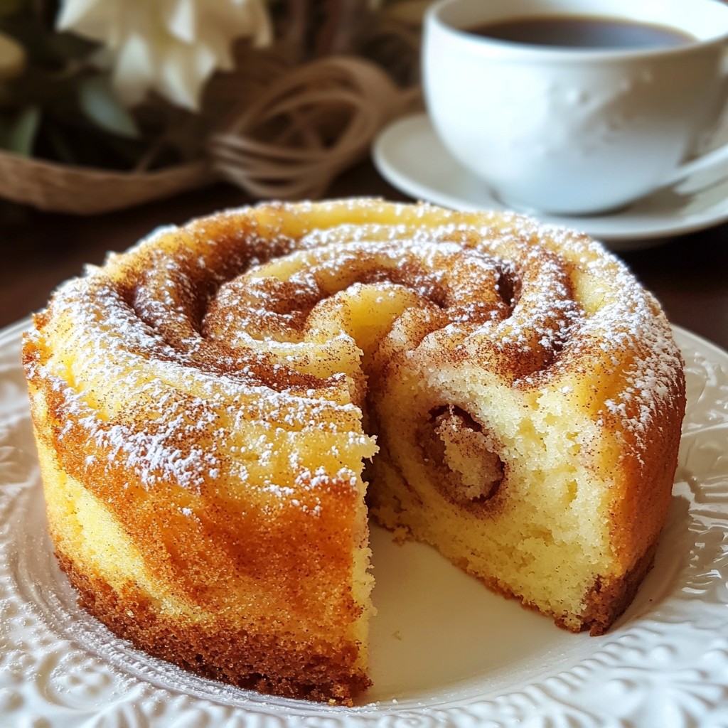 Cinnamon Swirl Coffee Cake Tasty and Simple Recipe