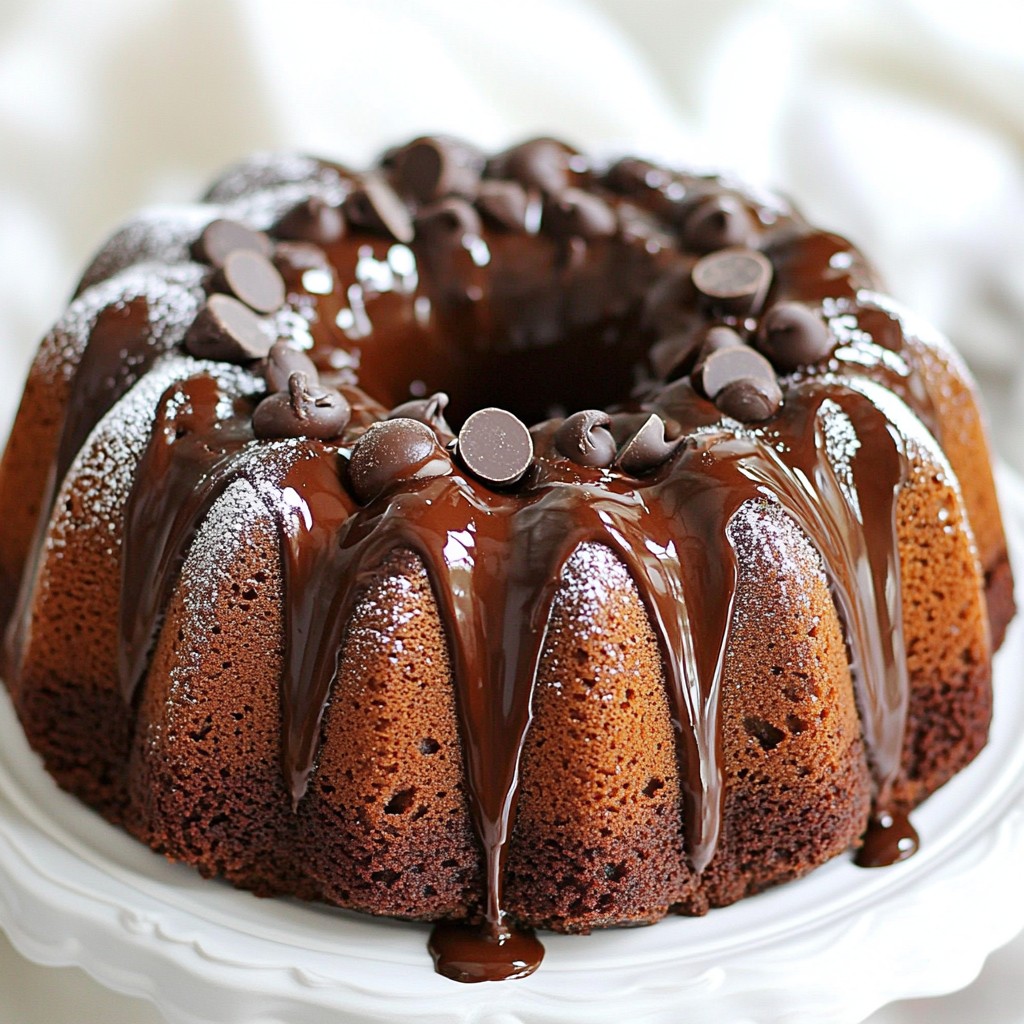 Rich Southern Chocolate Pound Cake Simple and Delicious