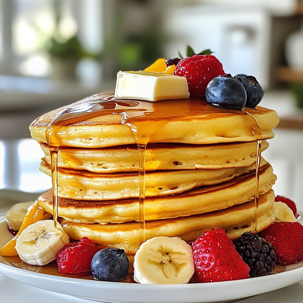 Fluffy Southern Buttermilk Pancakes Perfect Breakfast