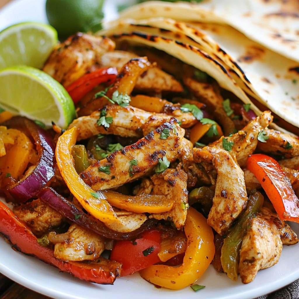 Sheet Pan Chicken Fajitas Flavorful and Easy Recipe