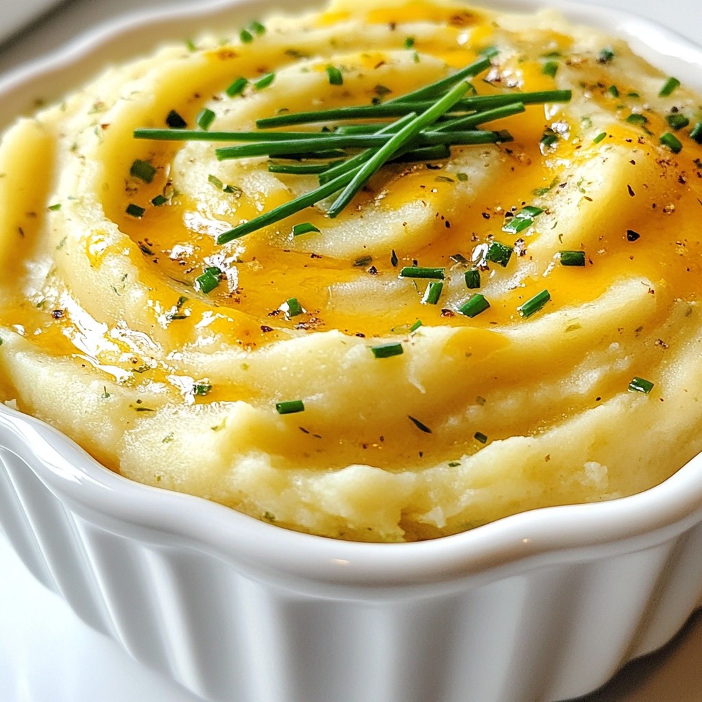 Cozy Cheddar and Chive Mashed Potatoes Delight