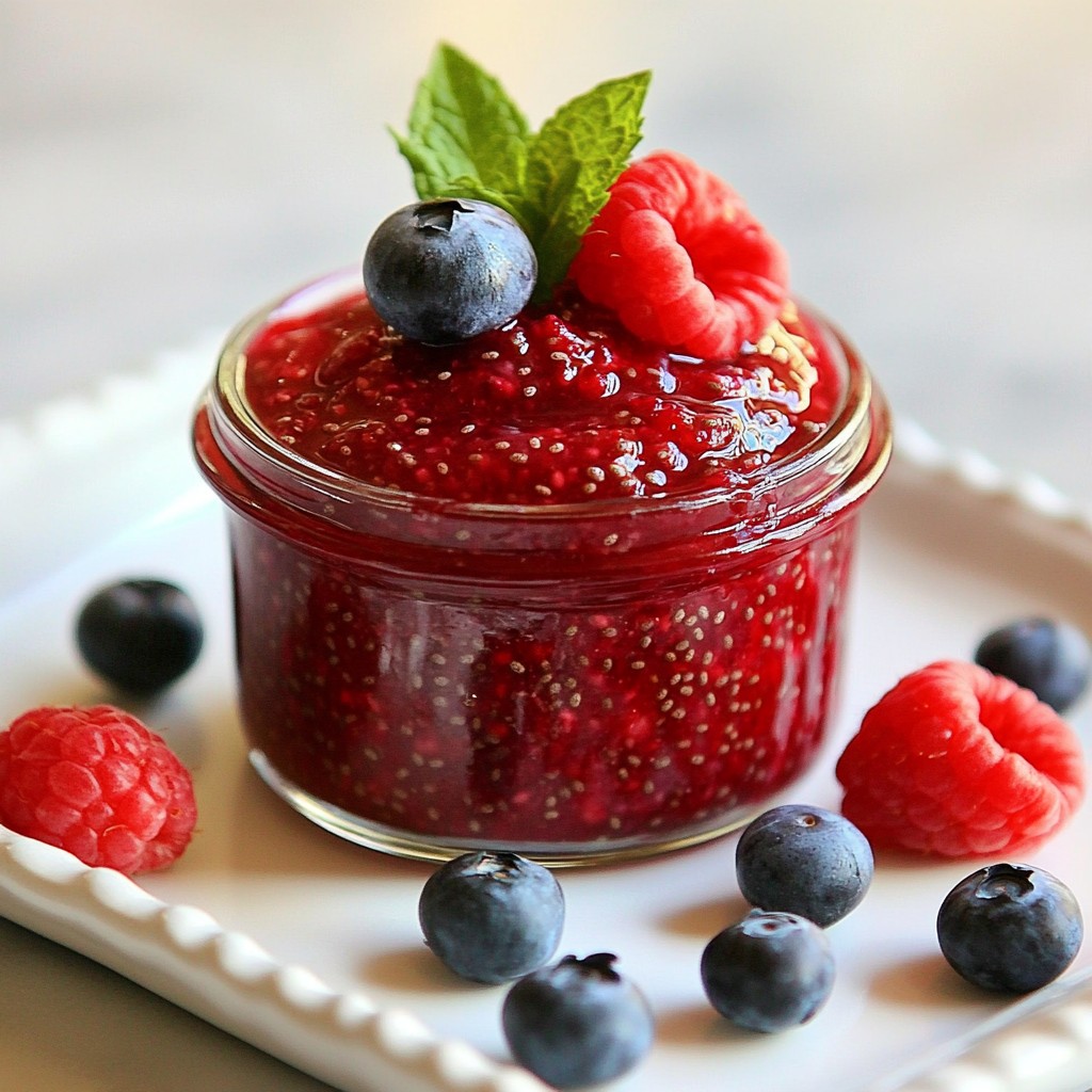 Chia Berry Jam Flavorful and Easy Recipe Guide