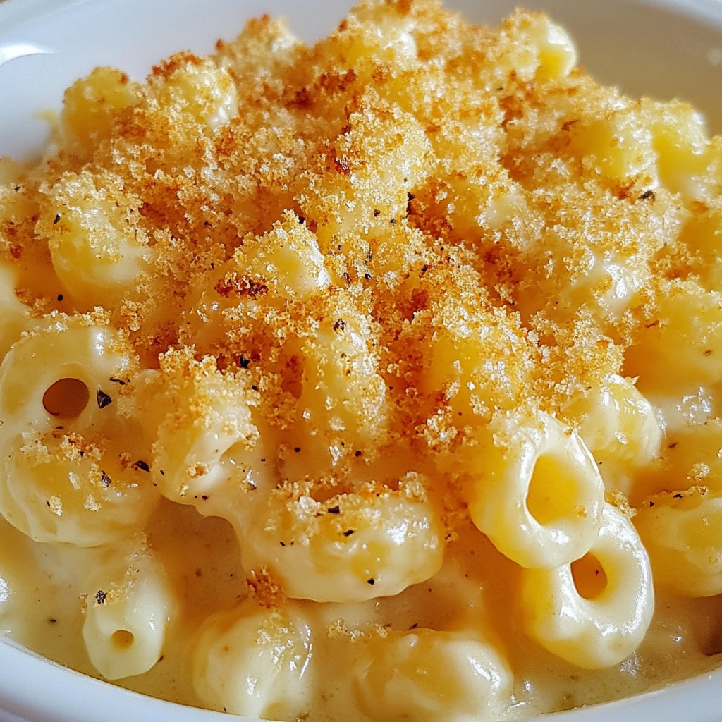 Grandma's Creamy Macaroni and Cheese Simple Recipe
