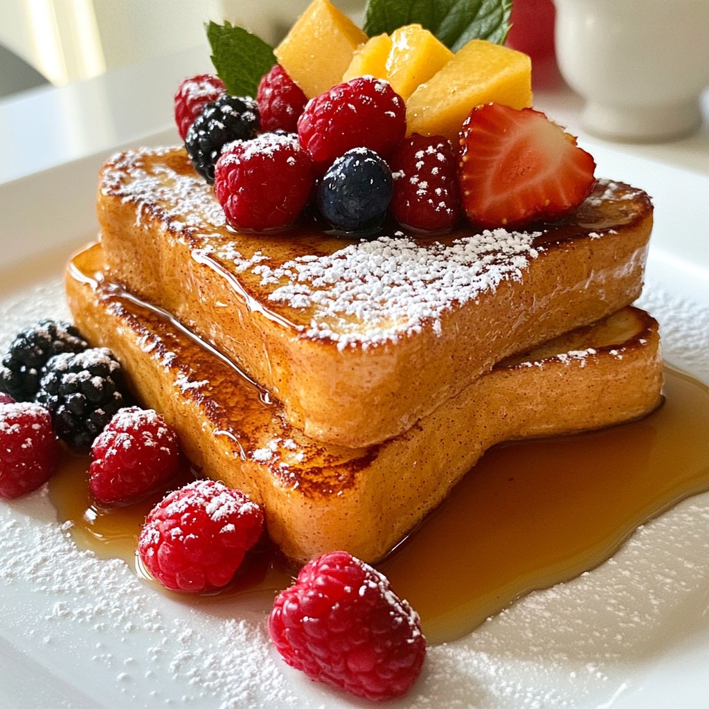 Fluffy Grandma's Southern Cinnamon French Toast Delight