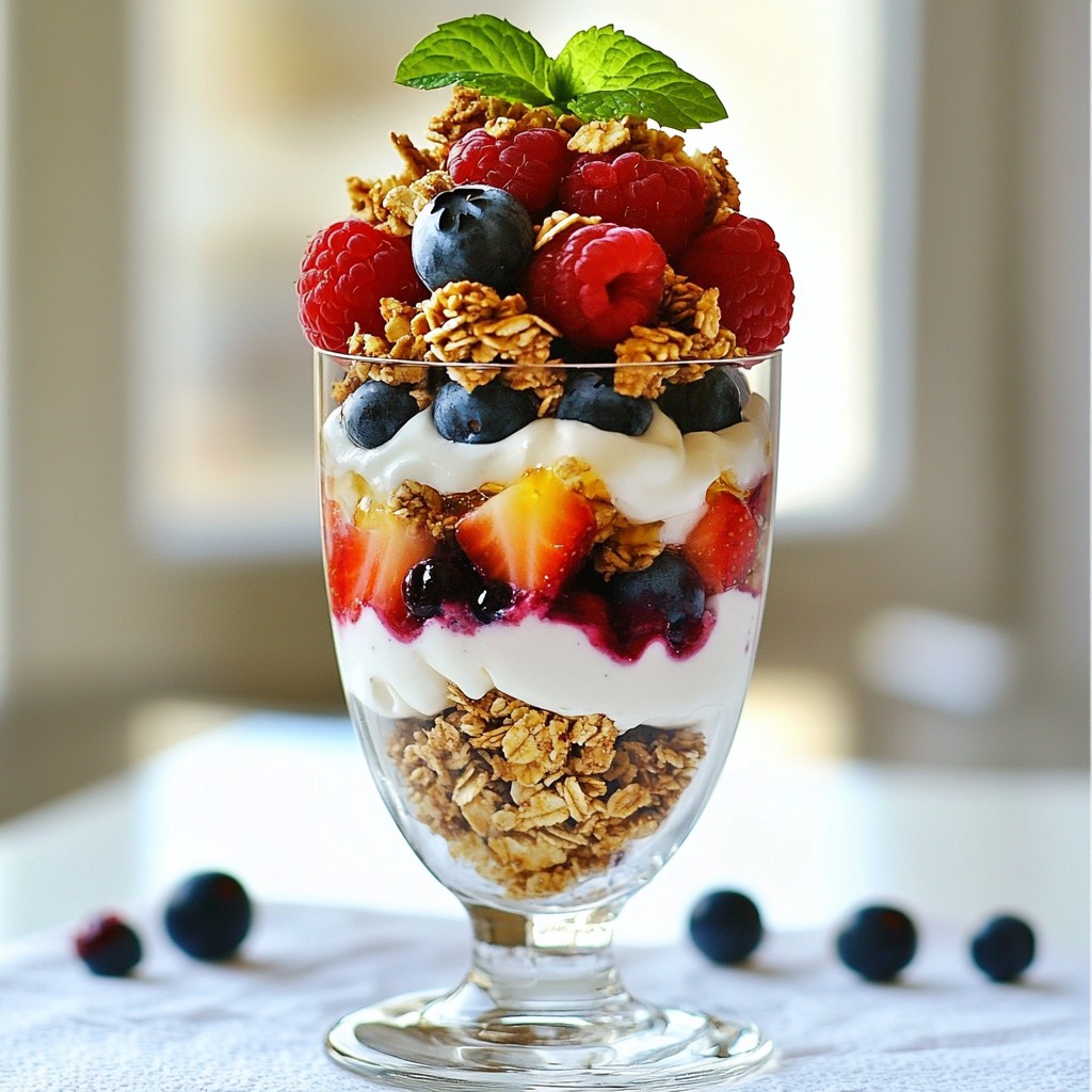 Berry Yogurt Parfait Simple and Healthy Delight