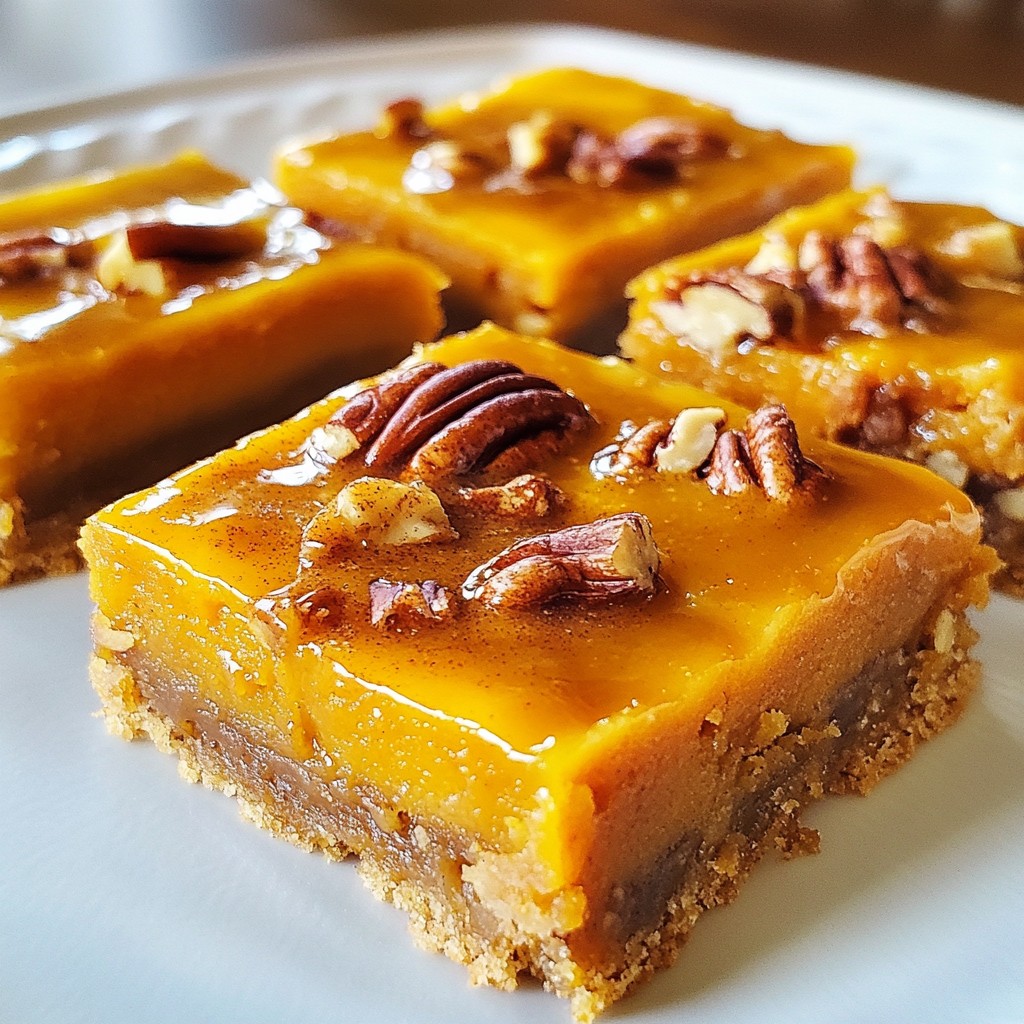 Old-Fashioned Southern Sweet Potato Caramel Bars Delight