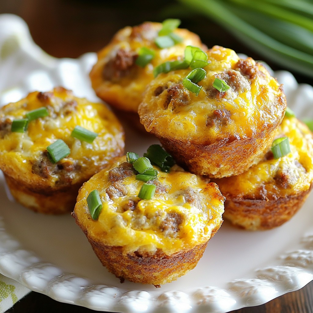 Savory Sausage Breakfast Muffins Simple and Tasty Meal