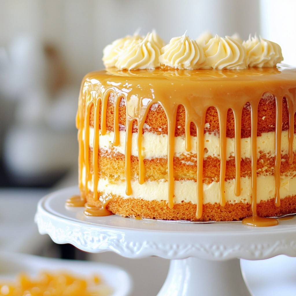 Old-Fashioned Southern Caramel Cake with Butter Frosting