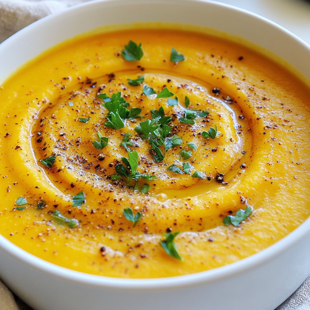 Creamy Roasted Butternut Squash Soup Recipe Delight