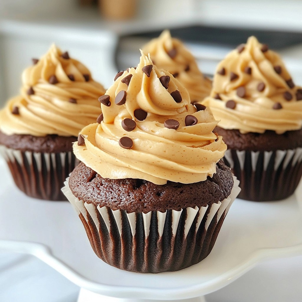 Chocolate Peanut Butter Cupcakes Irresistible Dessert