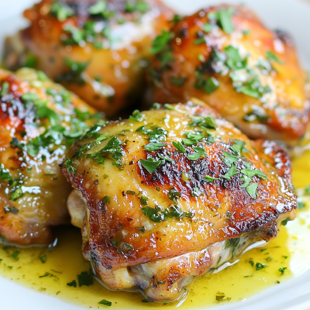 Southern Crispy Herb Chicken with Garlic Sauce Recipe