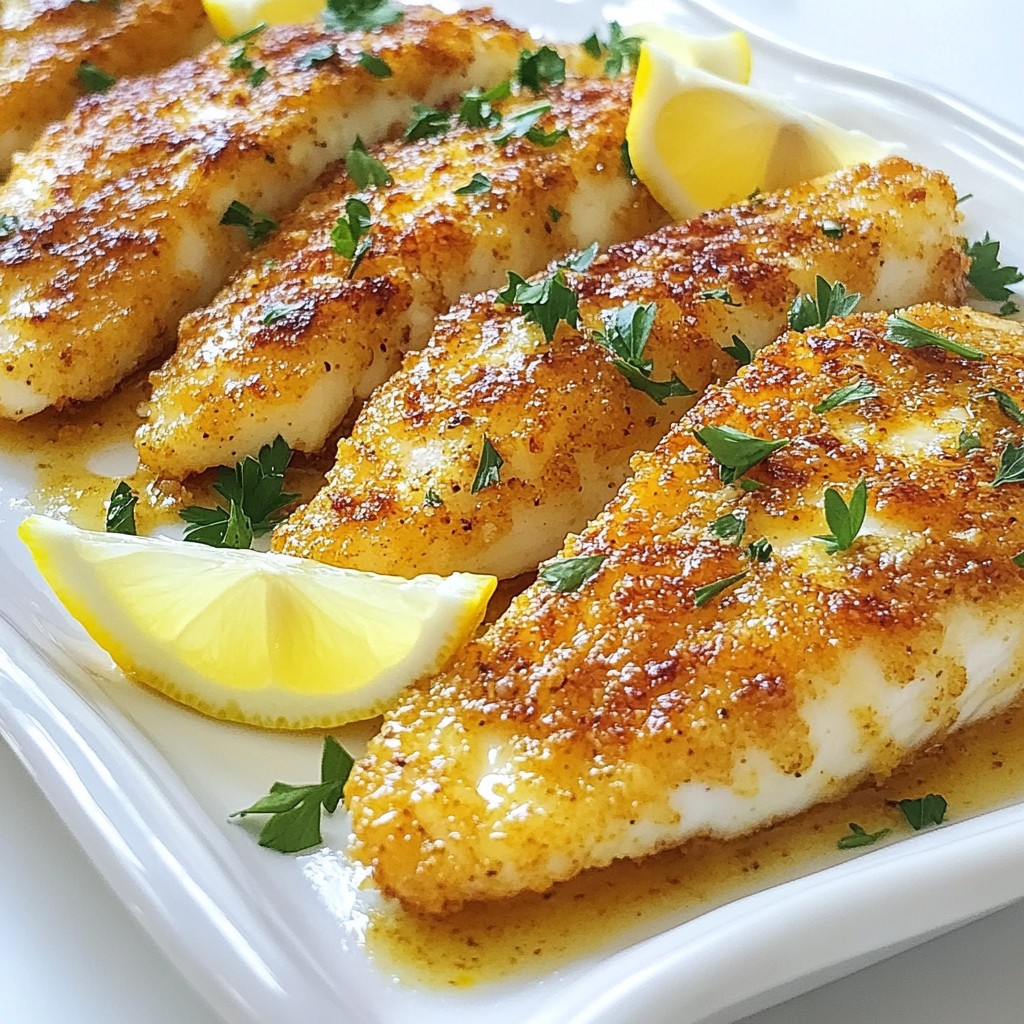Parmesan Crusted Tilapia Flavorful Dinner Delight