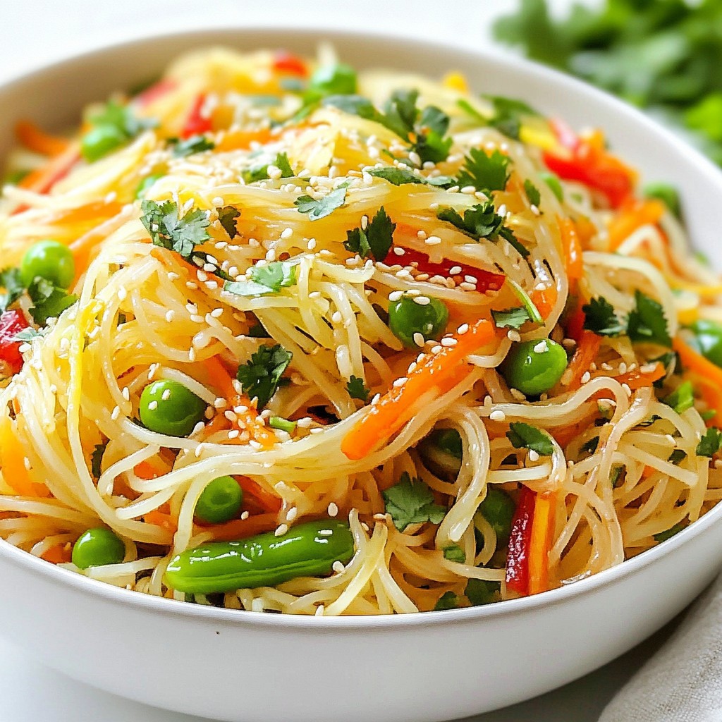 Savory Sesame Ginger Noodle Salad Fresh and Simple