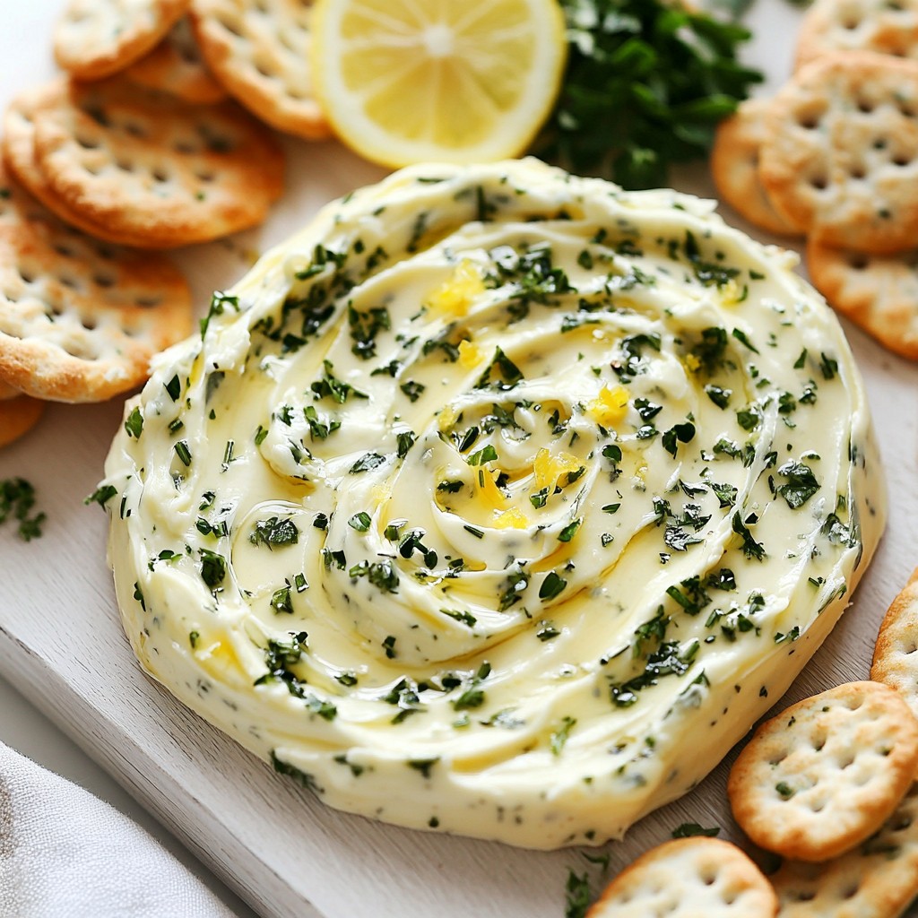 Garlic Herb Butter Board Flavorful and Simple Delight