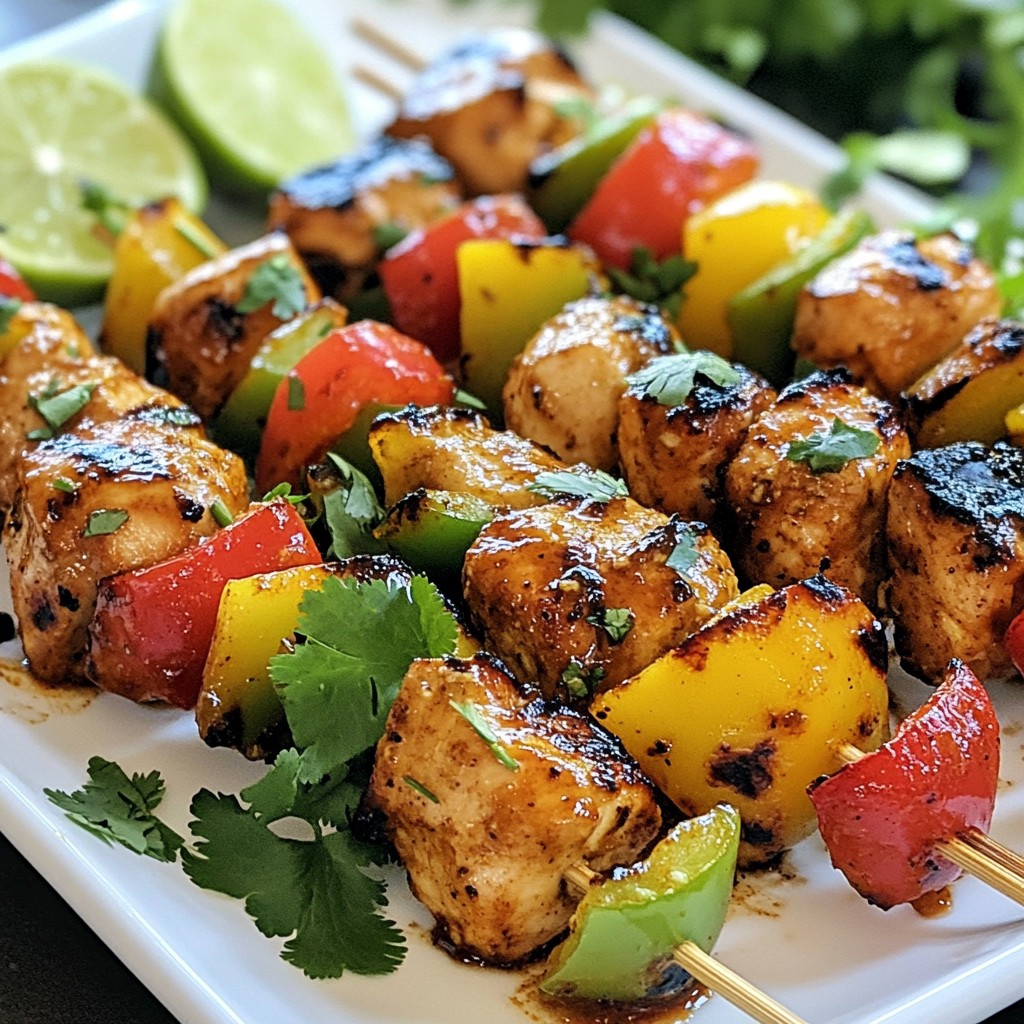 Caribbean Jerk Chicken Skewers Flavorful Grilling Tips