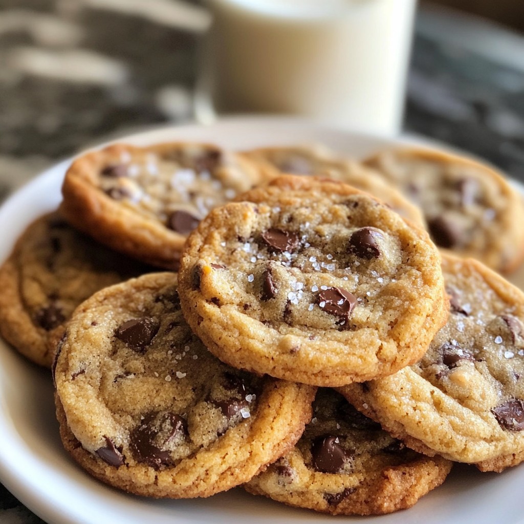 Tahini Chocolate Chip Cookies Irresistible Delight