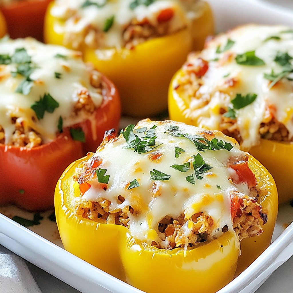 Cajun Chicken Stuffed Peppers Flavorful Family Meal