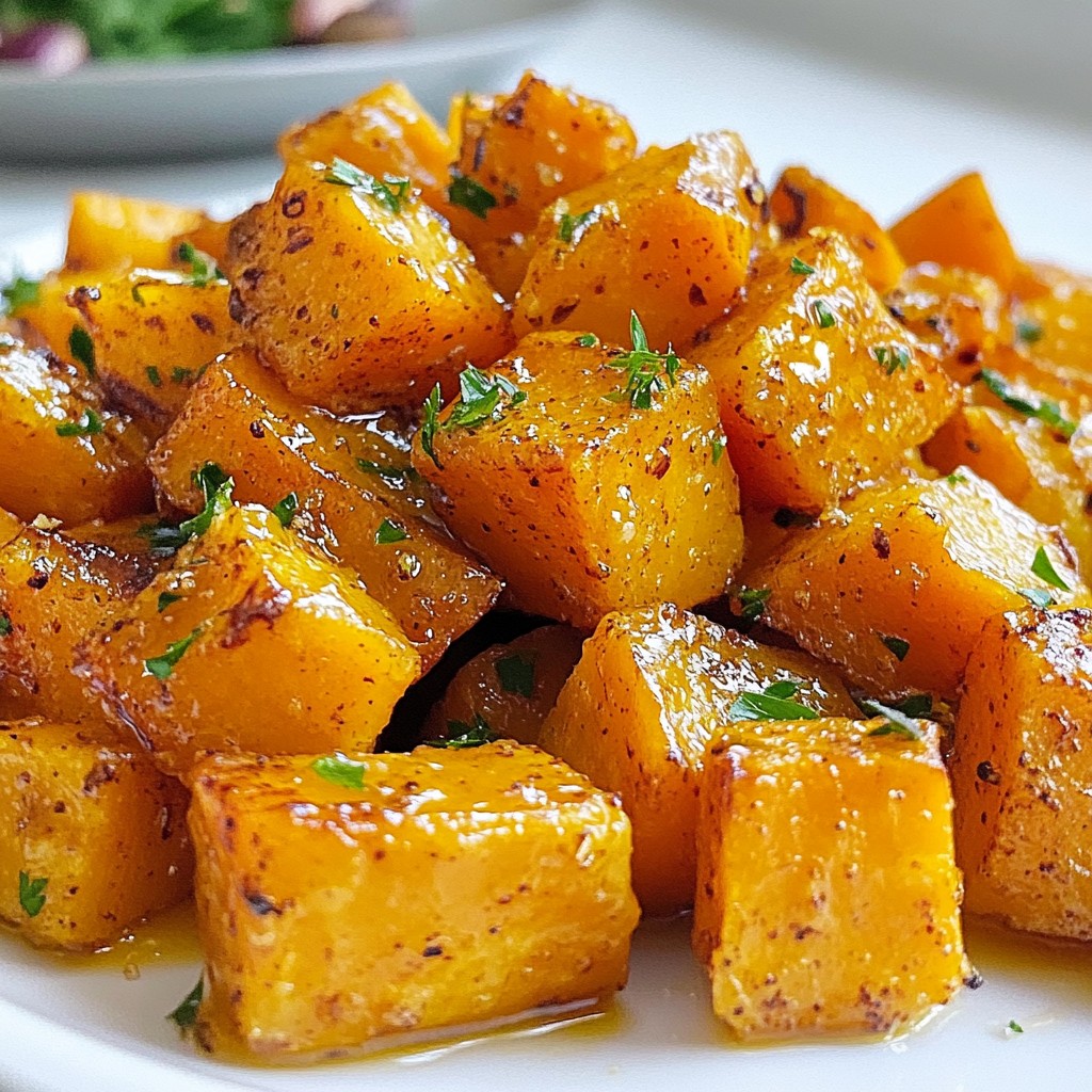 Honey Garlic Roasted Sweet Potatoes Simple and Tasty