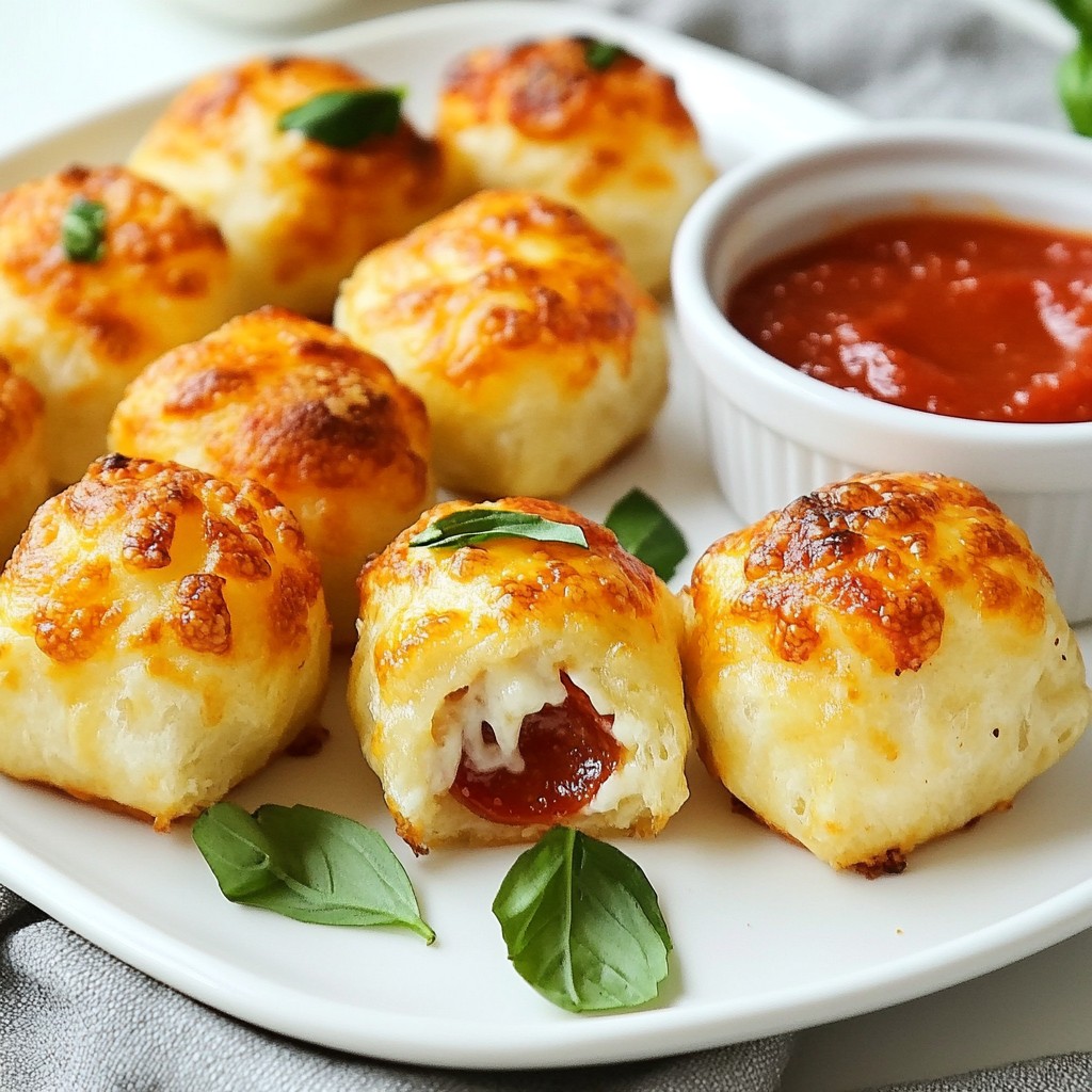 Stuffed Pepperoni Pizza Bites Simple and Tasty Snack