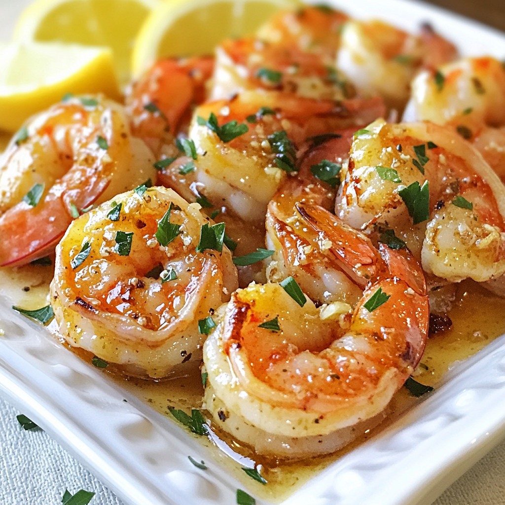 Lemon Garlic Roasted Shrimp Juicy and Flavorful Meal