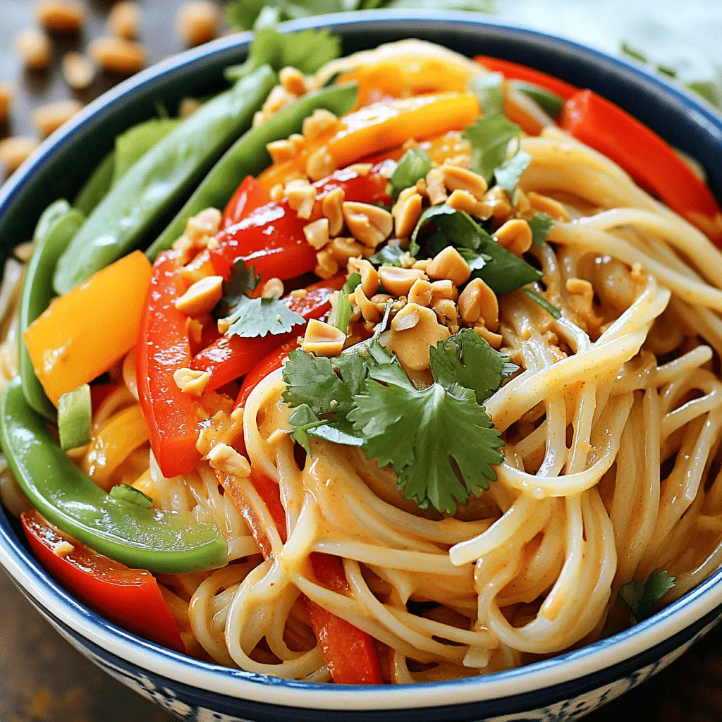 Spicy Thai Peanut Noodles Flavorful and Easy Recipe