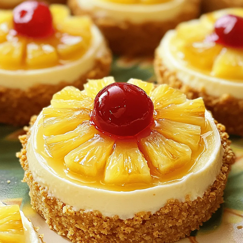 Delightful Mini Pineapple Upside-Down Cheesecakes Recipe