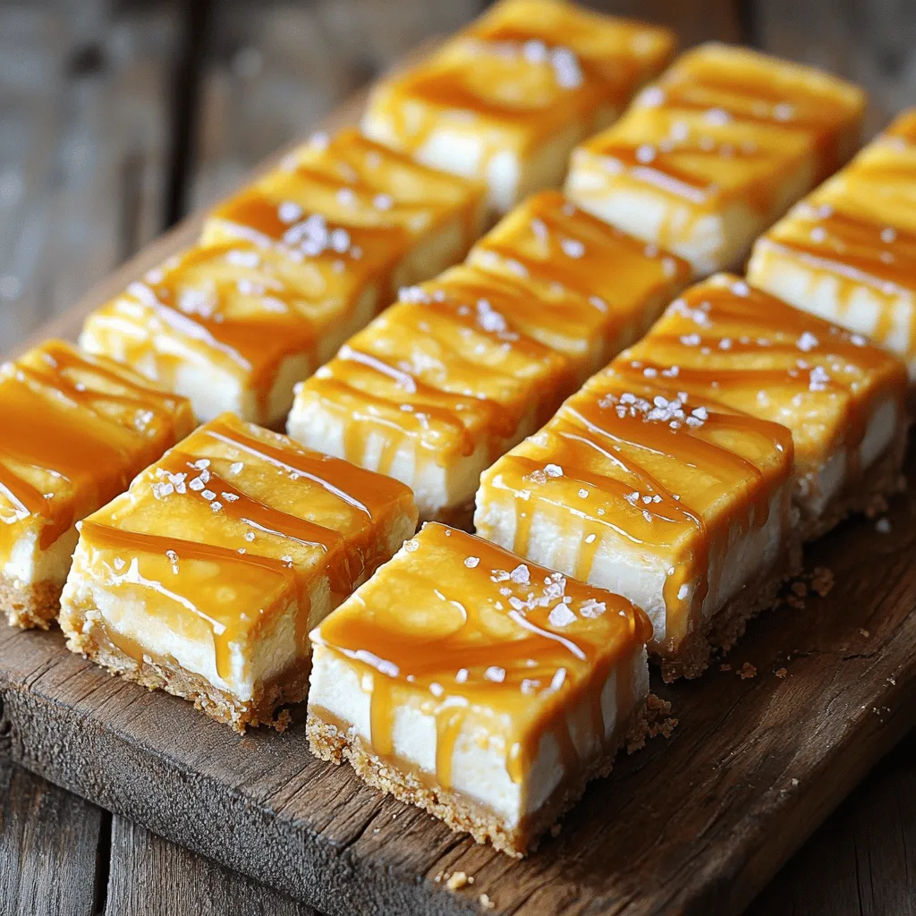 To make the best caramel cheesecake bars, you need to gather some simple ingredients. Here’s what you will need: